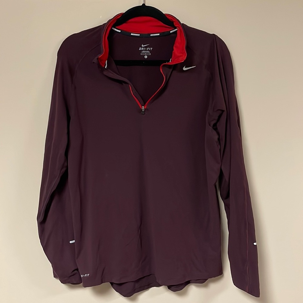 NIKE Running Dry Fit Zip Up